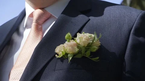 The groom`s suit Stock Footage 163567226