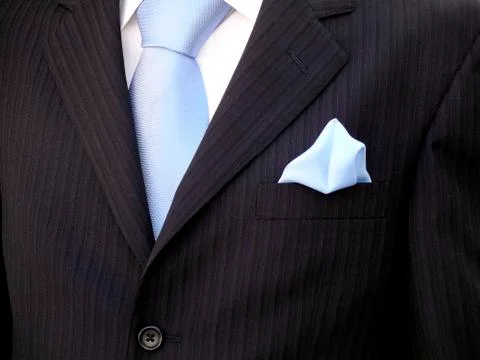 Groom's torso Stock Photos