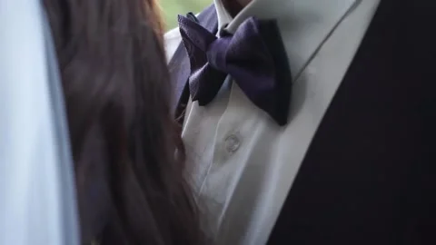 The groom's wedding suit Stock Footage 163567196