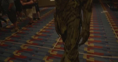Groot Costume Stock Footage 80468832