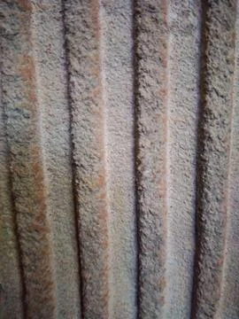 Grooved wall texture Stock Photos