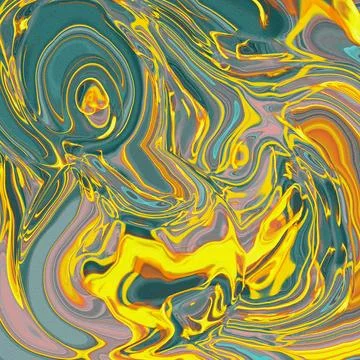 Groovy and psychedelic pattern. Rainbow colors. Illustrazione stock