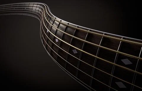 Groovy Guitar Neck イラスト素材