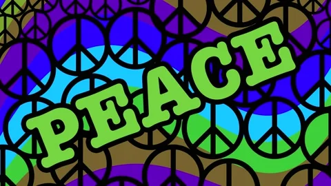 Groovy Peace 01 Stock Footage 239201006