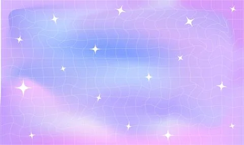 Groovy retro checkered wavy background. Stylish holographic backdrop with g.. Illustrazione stock