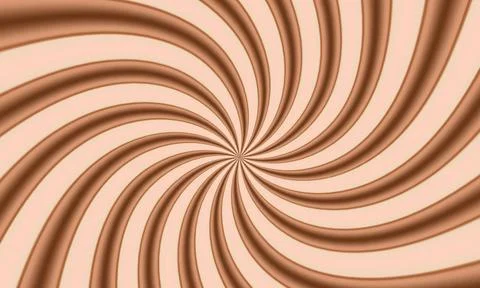 Groovy, Wavey, Wavy ,brown candy background 스톡 일러스트