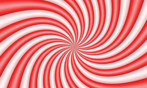 Groovy, Wavey, Wavy ,red candy background 스톡 일러스트