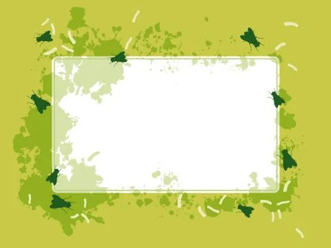 Gross border Stock Illustration