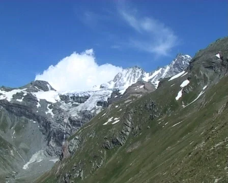 Großglockner and clouds Stock Footage 71050