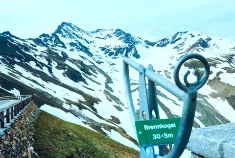 Grossglockner mountain top Foto stock