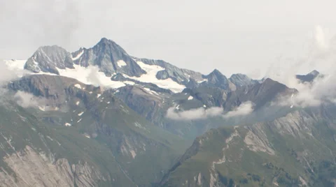 Grossglockner moving time lapse Stock Footage 32272206