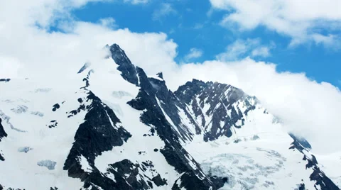 Grossglockner north face time lapse Video stock 39786069
