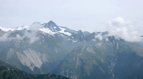 Grossglockner peak time lapse Stock Footage 29777353