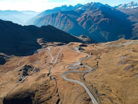 Grossglockner road Stock Photos