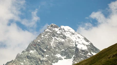 Grossglockner south face time lapse Stock Footage 44020796
