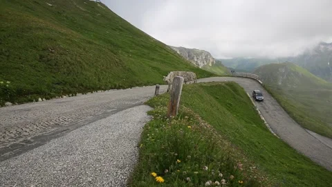 Großglockner street 스톡 동영상 142670412