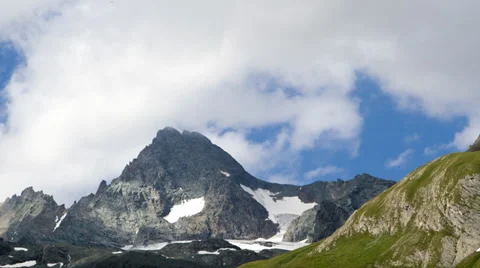 Grossglockner valley time lapse Video stock 29484331
