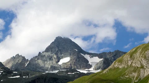 Grossglockner valley time lapse Stock Footage 29489224