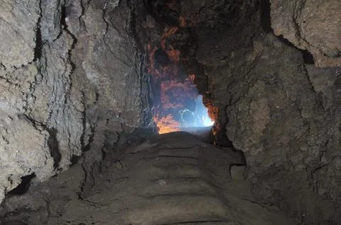 Grotto Cave Stock Photos