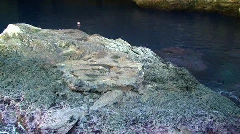 Grotto cave. Saipan Stock Footage 38936964