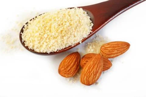 Ground almond Stock Photos
