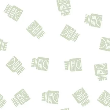 Ground analysis glyph seamless pattern 스톡 일러스트