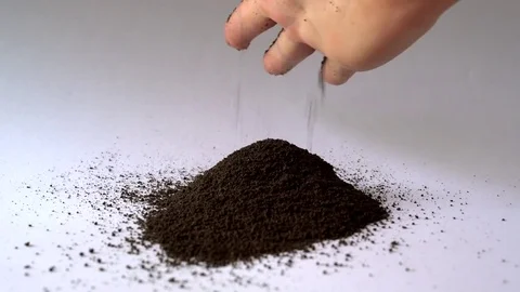 Ground and hand Stock-Footage 73631743