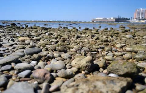 Ground of the beach Foto stock