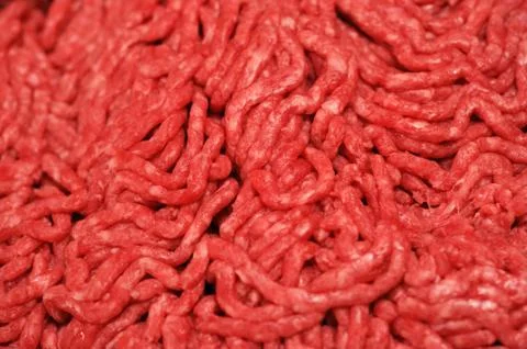 Ground beef background Stock Photos