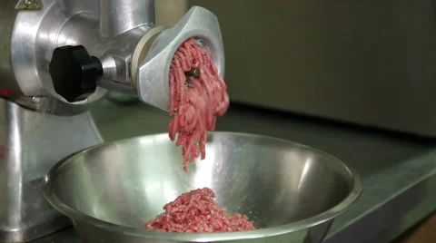 Ground Beef Preparation Stock Footage 65722345