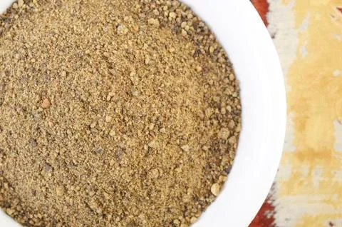 Ground black pepper Stock Photos