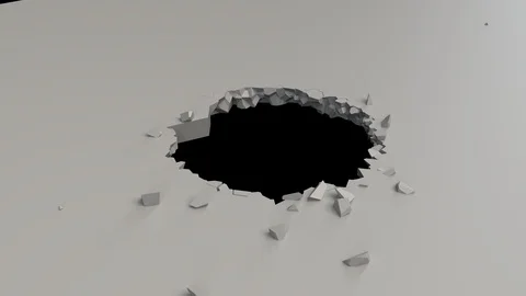 Ground Break Vídeo Stock 115929554