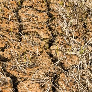 Ground broken. Stock Photos