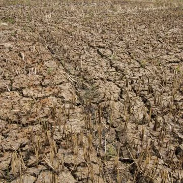 Ground broken. Stock Photos