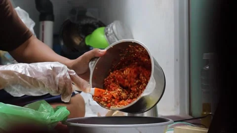 Ground chillies Stock Footage 275324100