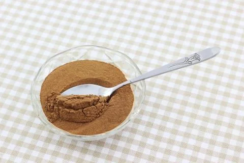 Ground cinnamon Stock Photos