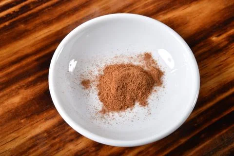 Ground cinnamon Stock Photos