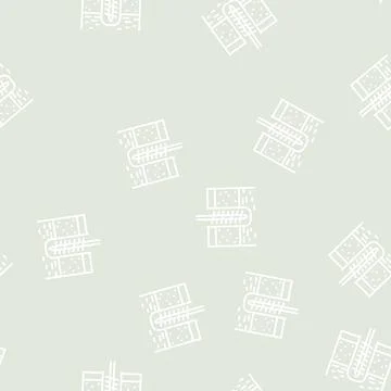 Ground drilling line seamless pattern 스톡 일러스트