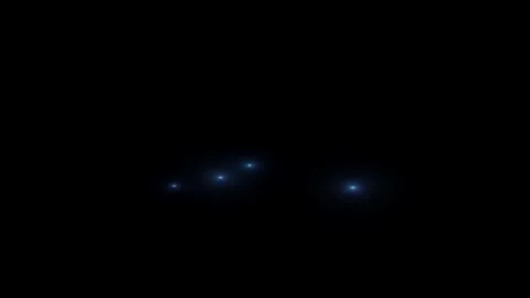 Ground Glow Lightning Thunderbolt Impact Atmospheric Layer On Black Screen Stock Footage 339695292