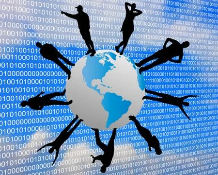 On the ground イラスト素材