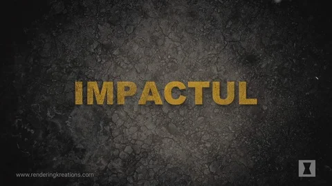 Ground Impact Logo Template Stock After Effects