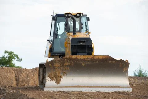 Ground level tractor Stock Photos
