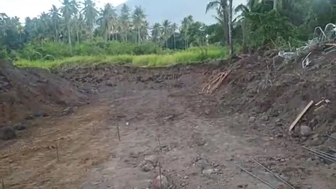 Ground leveling method Stock Footage 167365418