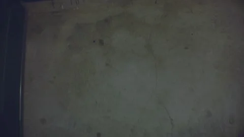 Ground looking view going down the grunge concrete stairs Stock Footage 179510122