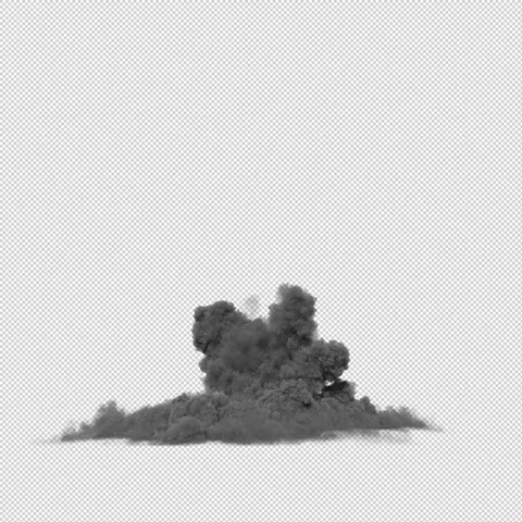 Ground Massive Explosion On Alpha Video stock 279754527