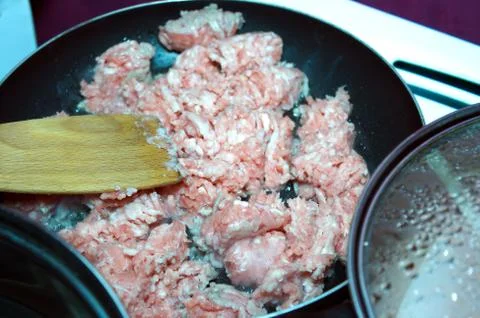 Ground meat Foto stock