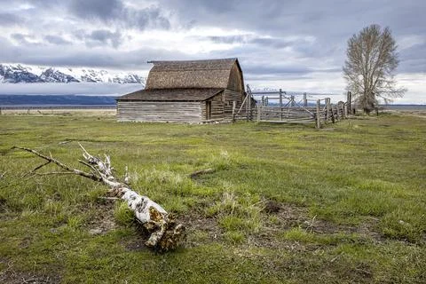 On the ground at Moulton Barn. Stock Photos