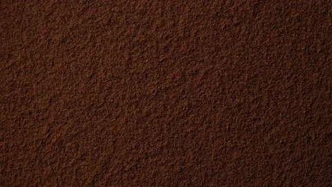 Ground nutmeg spice top view rotation 스톡 동영상 151065831
