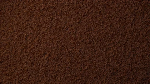 Ground nutmeg spice top view Stock Footage 151077453