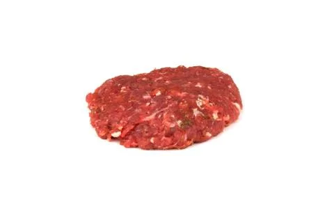 Ground raw meat Stock Photos